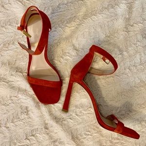 Stuart Weitzman Square Nudist Sandal - New!